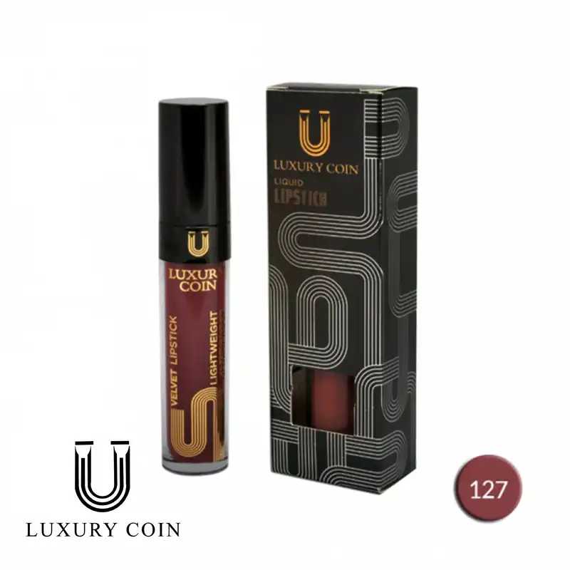 رژ لب مایع لاکچری کوین شماره 127