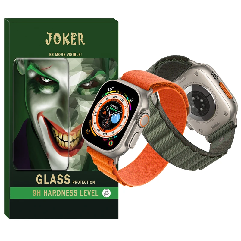 بند جوکر مدل Alpine Various Color مناسب برای اپل واچ 42 / 44 / 45 / 49 میلی متر مجموعه دو عددی