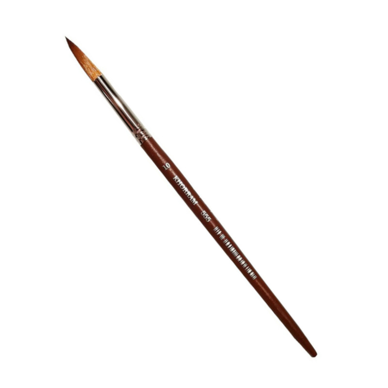 قلمو گرد خرم مدل 555 شماره 10 بسته 2 عددی