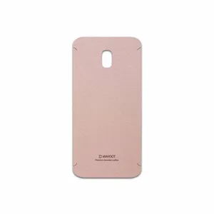 MAHOOT Rose Gold Leather Cover Sticker for Samsung Galaxy J7 Pro