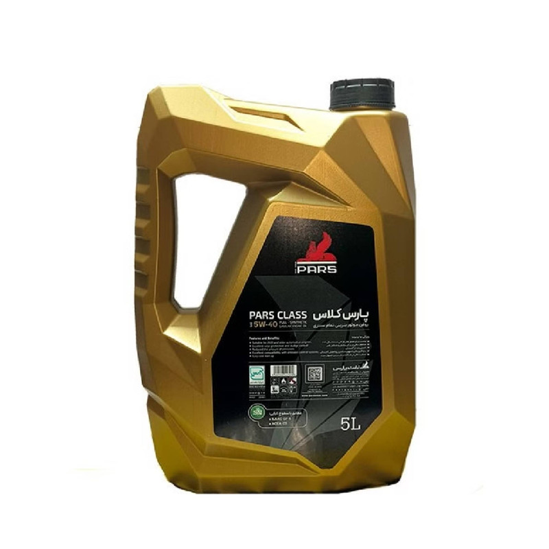 روغن موتور نفت پارس مدل پارس کلاس SN-5W40 حجم 5 لیتر