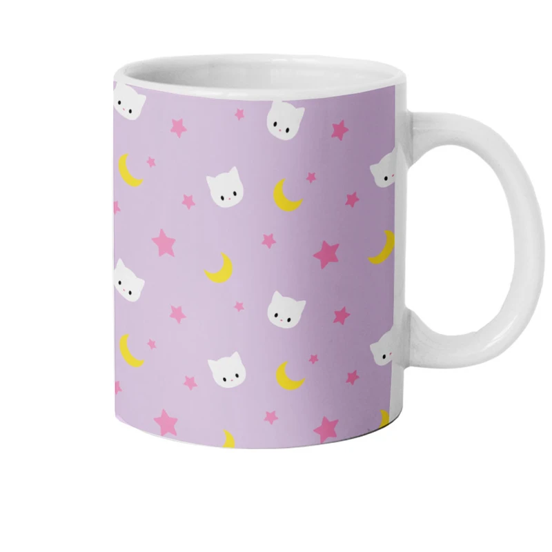 ماگ هومرو طرح گربه فانتزی مدل M1461