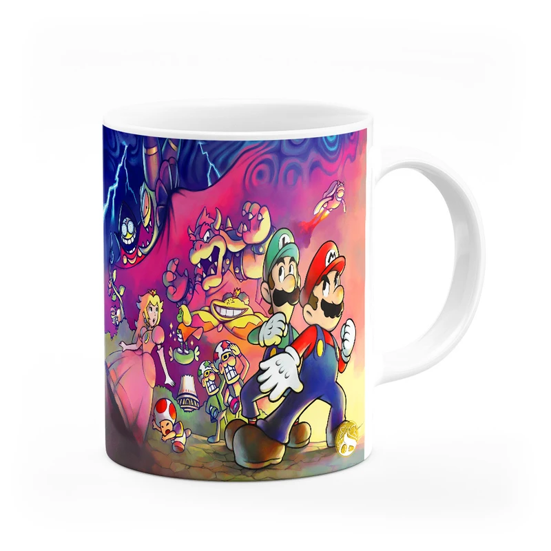 ماگ هومرو طرح انیمیشن ماریو مدل MG4289