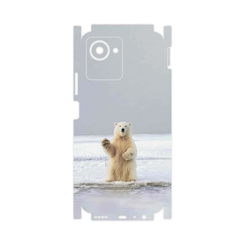 برچسب پوششی ماهوت مدل Polar_bear-FullSkin مناسب برای گوشی موبایل ریلمی C30s