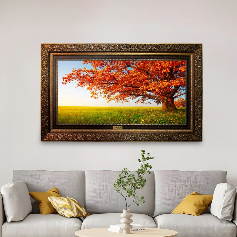 تابلو فرش ماشینی نقش نگار رضوی طرح منظره کد 103CB