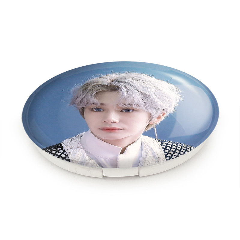 آینه جیبی خندالو طرح هیونگ وون گروه مانستا اکس MONSTA X مدل تاشو کد 21176