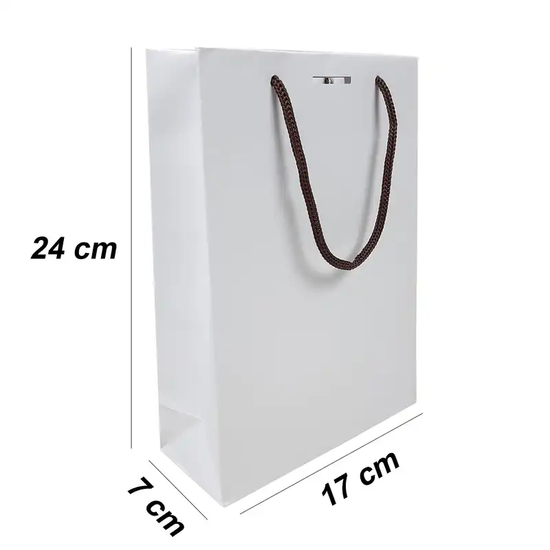 ساک هدیه مدل گلاسه طرح ساده کد A10-17.7.24