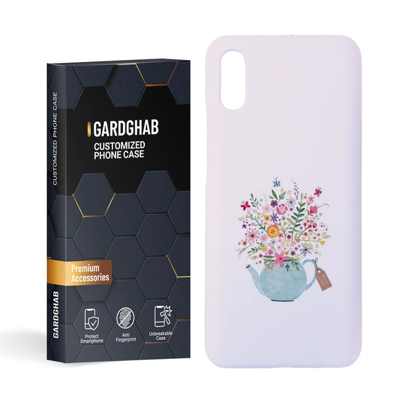      کاور گارد قاب مدل گل مناسب برای گوشی موبایل شیائومی redmi 9a / 9i