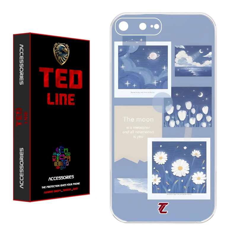 کاور تدلاین طرح بابونه کد 1203 مناسب برای گوشی موبایل اپل Iphone 7 Plus / 8 Plus