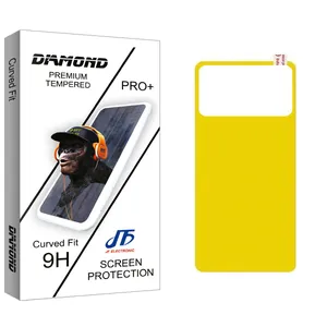 JF Diamond glass Back Protector For  شیائومی Poco M3
