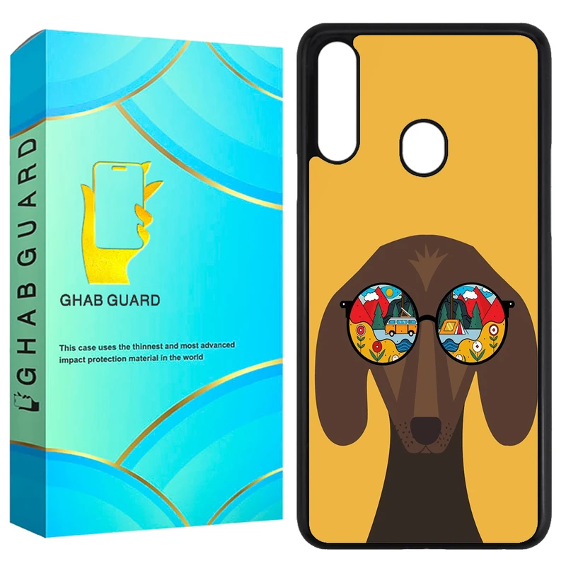 کاور قاب گارد طرح سگ مدل GCHPA20S مناسب برای گوشی موبایل سامسونگ Galaxy A20s 