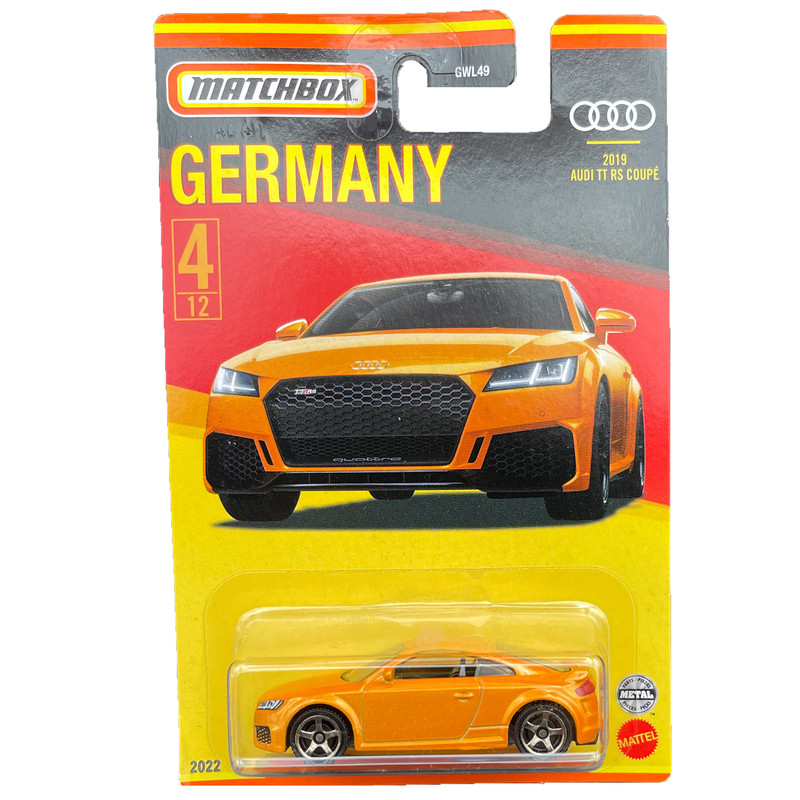 ماکت ماشین مچ باکس مدل 2019 AUDI TT RS COUPE