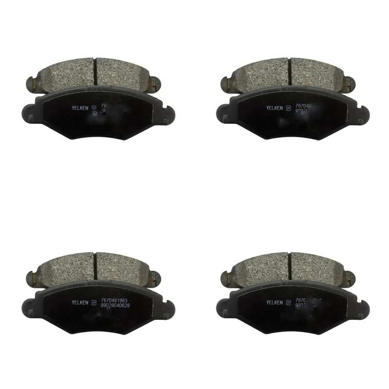 لنت ترمز جلو خودرو یلکن کد 230 مناسب برای پژو 206 تیپ 2