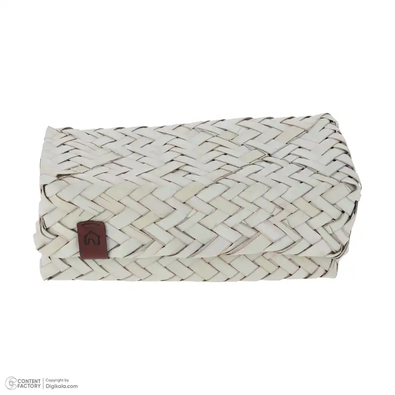 باکس حصیری بوهومین طرح مربع مدل 001