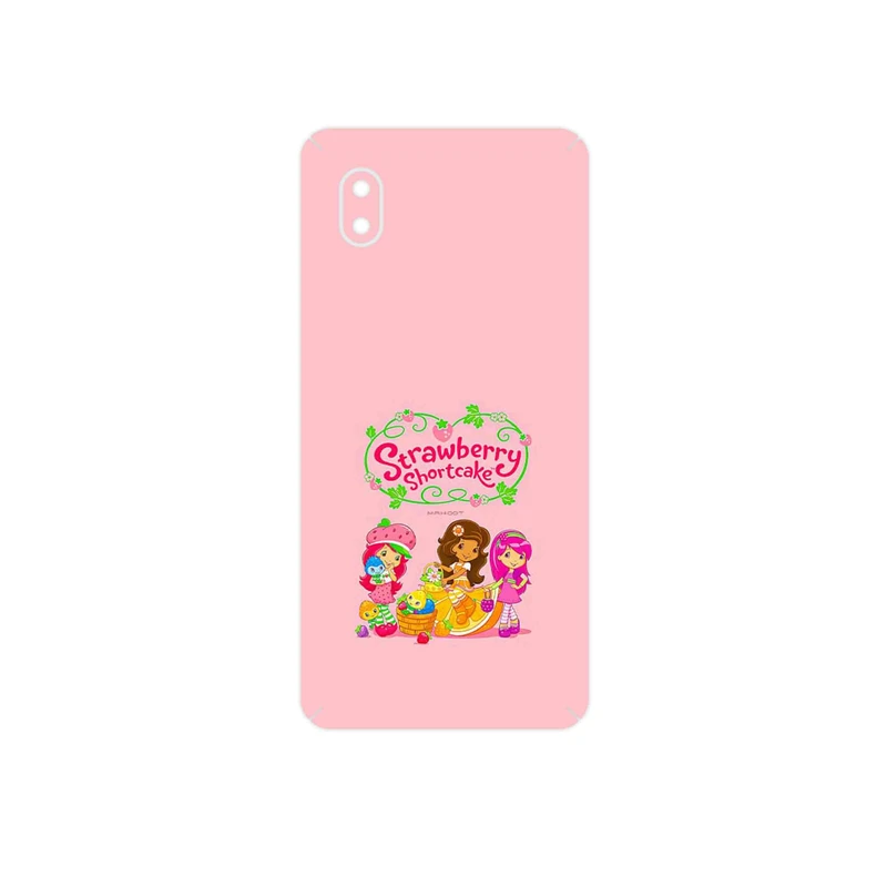 برچسب پوششی ماهوت مدل Strawberry Shortcake مناسب برای گوشی موبایل سامسونگ Galaxy A01 Core