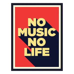 برچسب لپ تاپ پویا مارکت طرح موزیک کد 3905