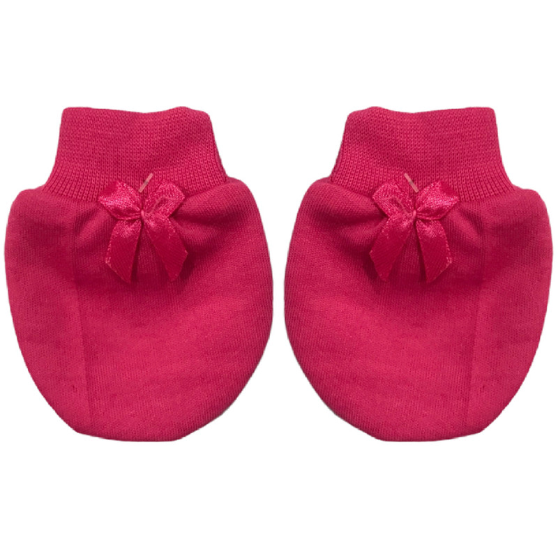 دستکش نوزادی مدل magenta01