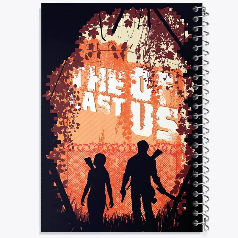 دفتر نت موسیقی 50 برگ خندالو مدل لست آف آس (The Last Of Us) کد F1683