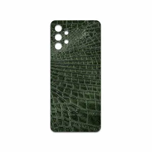 MAHOOT Green-Crocodile-Leather Cover Sticker for Samsung Galaxy A32 5G