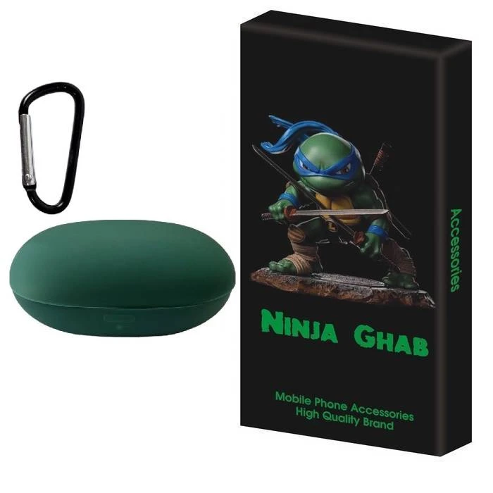 کاور نینجا قاب مدل سیلیکون مناسب برای کیس هدفون بی سیم کیو سی وای T15 به همراه قلاب