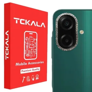 محافظ لنز دوربین فلزی تیسیکالا مدل نگین دار مناسب برای گوشی موبایل سامسونگ Galaxy A07