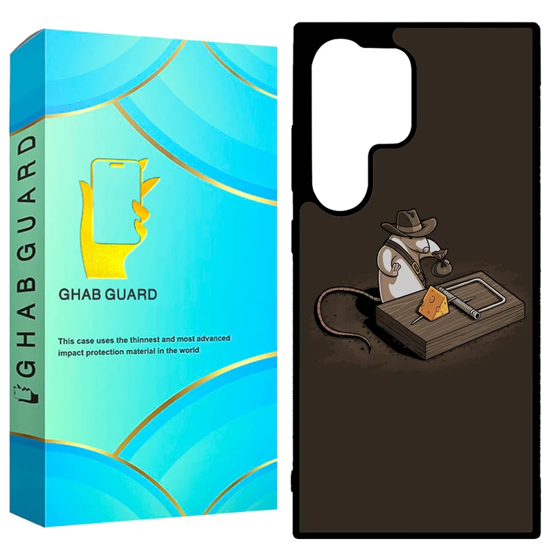  کاور قاب گارد طرح موش مدل GCHPD24U مناسب برای گوشی موبایل سامسونگ Galaxy S24 Ultra 5G   
