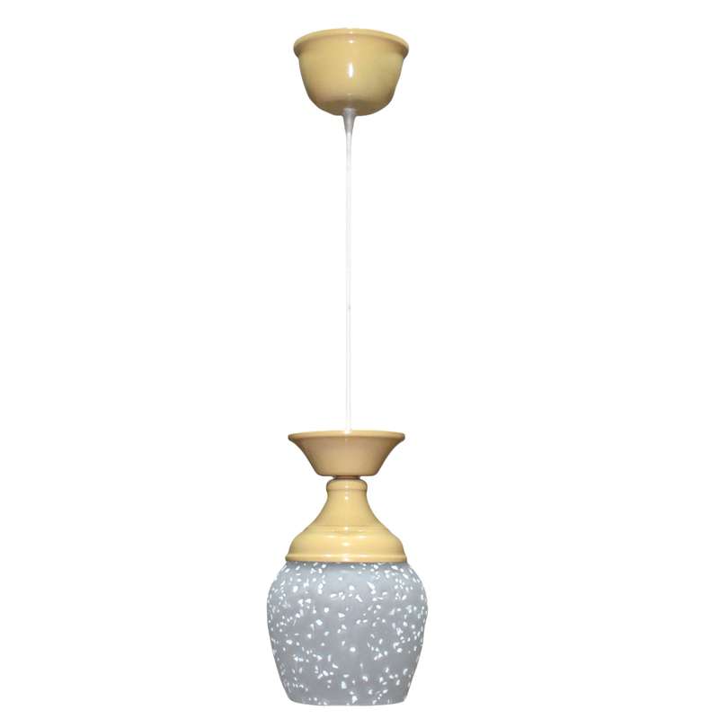 چراغ آویز چوبینه 1 شعله کد C139/1