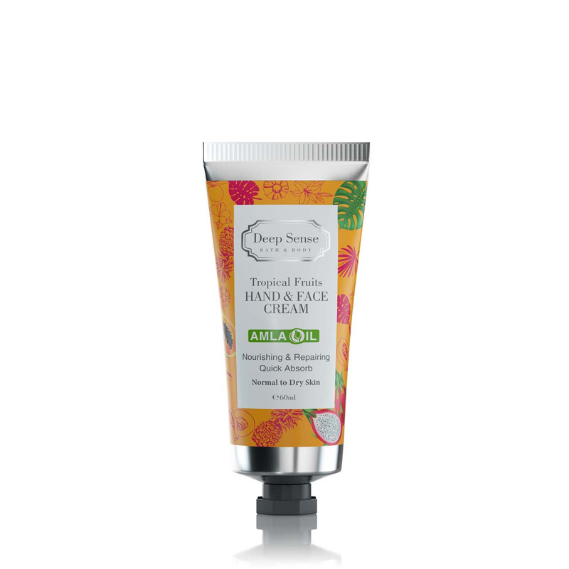کرم مرطوب کننده دیپ سنس مدل tropical fruits کد 2 حجم 60 میلی لیتر