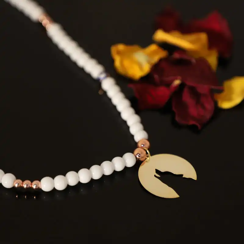 گردنبند طلا 18 عیار زنانه الن نار مدل   ELN10271