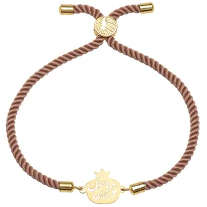 دستبند طلا 18 عیار زنانه الن نار مدل انار جان و جهاني ELN1669