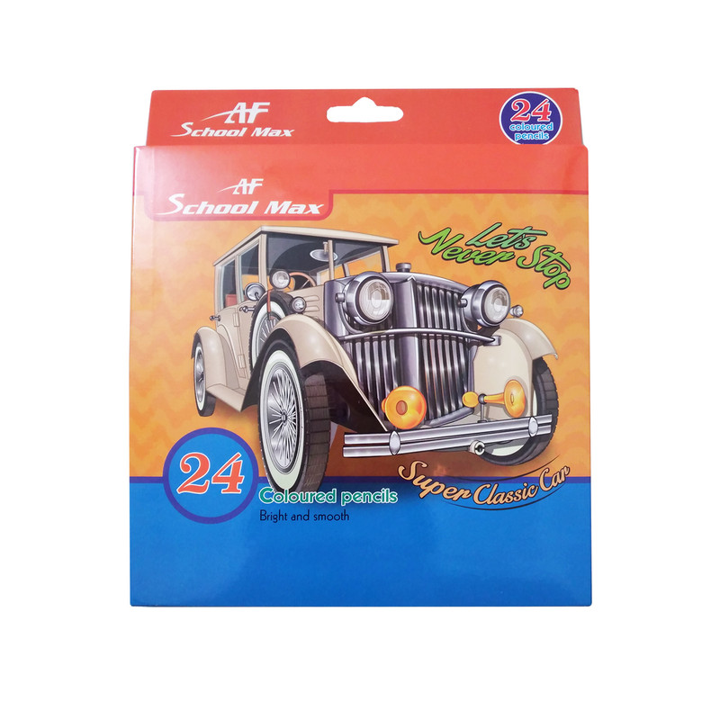 مداد رنگی 24 رنگ اسکول مکس کد 2