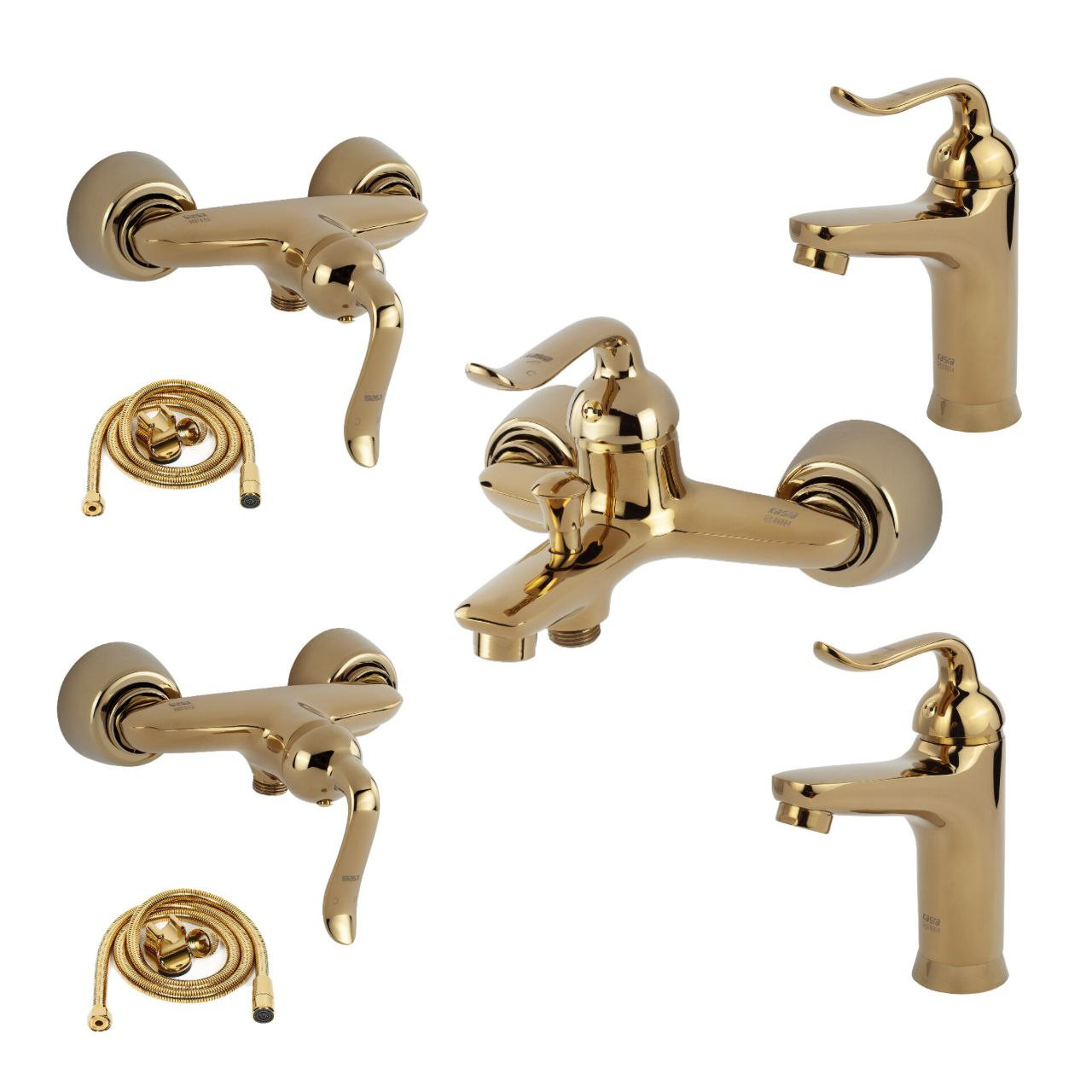 ست شیرآلات کسری مدل رابین مجموعه 7 عددی