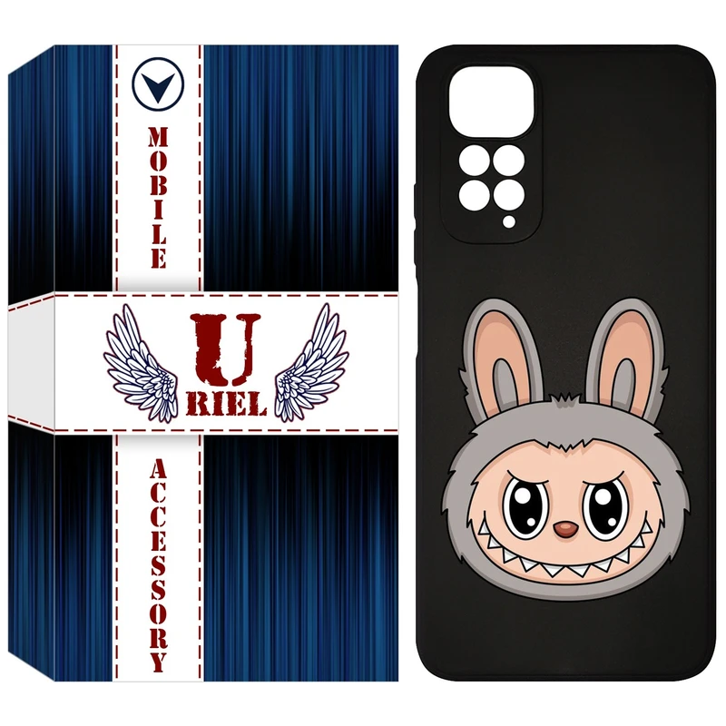 کاور یوریل مدل KSH کد 114 طرح عروسک لبوبو مناسب برای گوشی موبایل شیائومی Redmi Note 11 4G / Note 11S