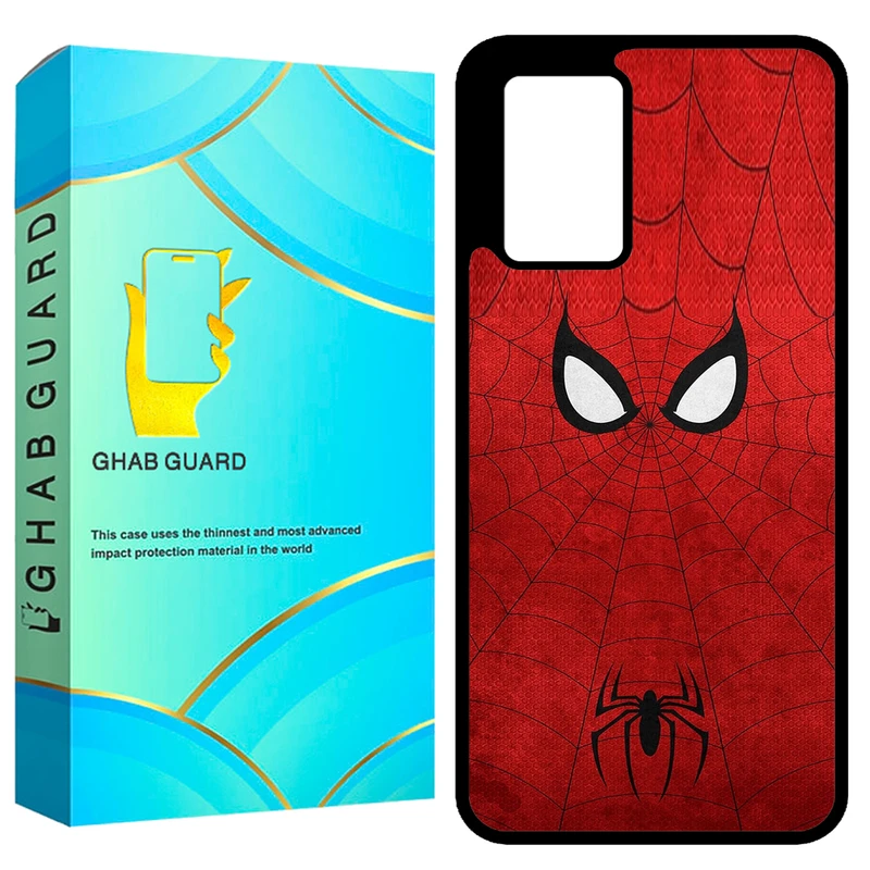 کاور قاب گارد طرح اسپایدر من مدل GCHP11S مناسب برای گوشی موبایل شیائومی Redmi Note 11 4G / Redmi Note 11S 4G