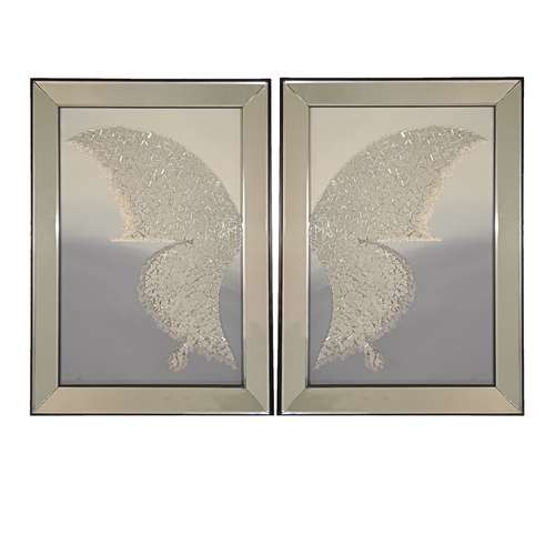 تابلو آینه کاری طرح الگانت مجموعه دو عددی