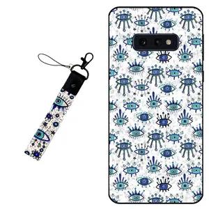 Megafone Devil eye 6464 Cover for Samsung Galaxy S10 E With Wrist strap