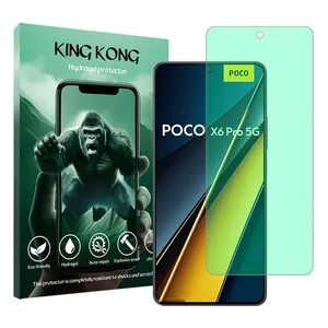 King Kong Tough model Green light screen protector suitable for Xiaomi Poco X6 Pro mobile phone