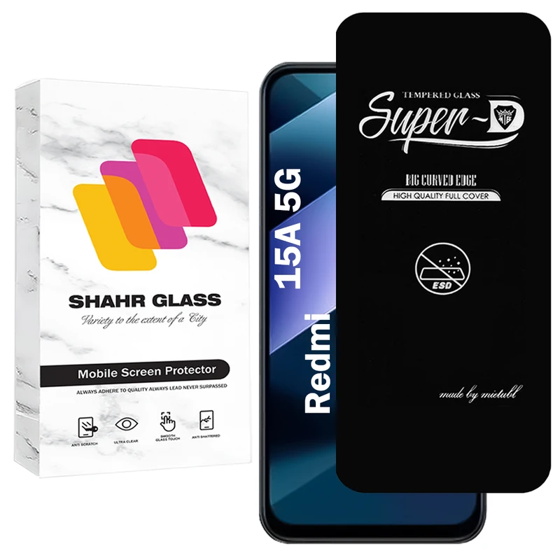 محافظ صفحه نمایش شهر گلس مدل SUPERDNSH مناسب برای گوشی موبایل شیائومی Redmi 15A 5G
