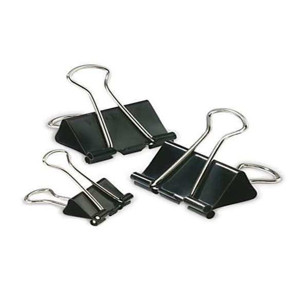 گیره کاغذ سی بی اس سایز 32 میلی متر بسته 12 عددی