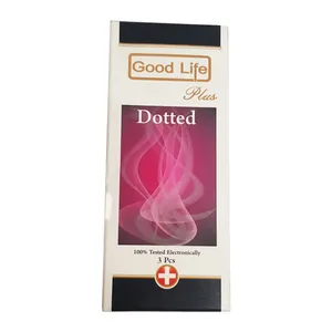 کاندوم گودلایف مدل DOTTED PLUS 3pcs