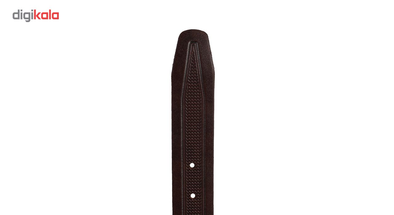 کمربند مردانه مدل M45-DarkBrown -  - 4
