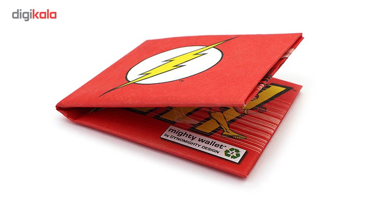 کیف پول کاغذی مایتی والت مدل Flash Logo -  - 3