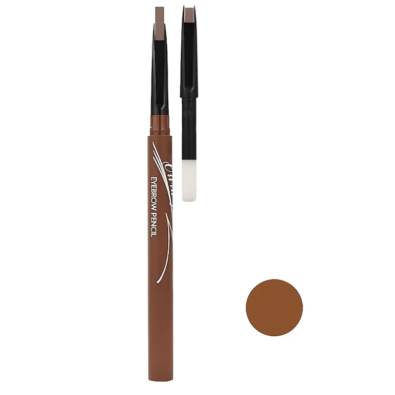 مداد ابرو کوین اند کوکو مدل coffee شماره 03 رنگ قهوه ای به همراه سری یدک