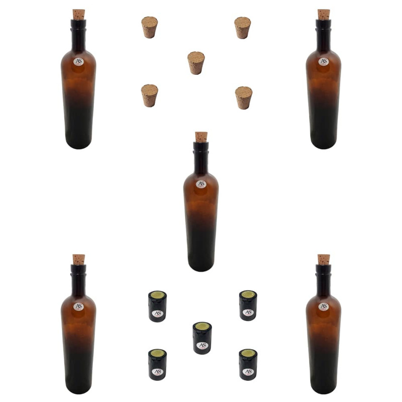 بطری آس تجارت مدل s 100 بسته 5 عددی