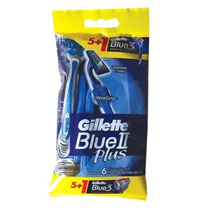 خود تراش ژیلت مدل Blue 2 Plus بسته 5 عددی