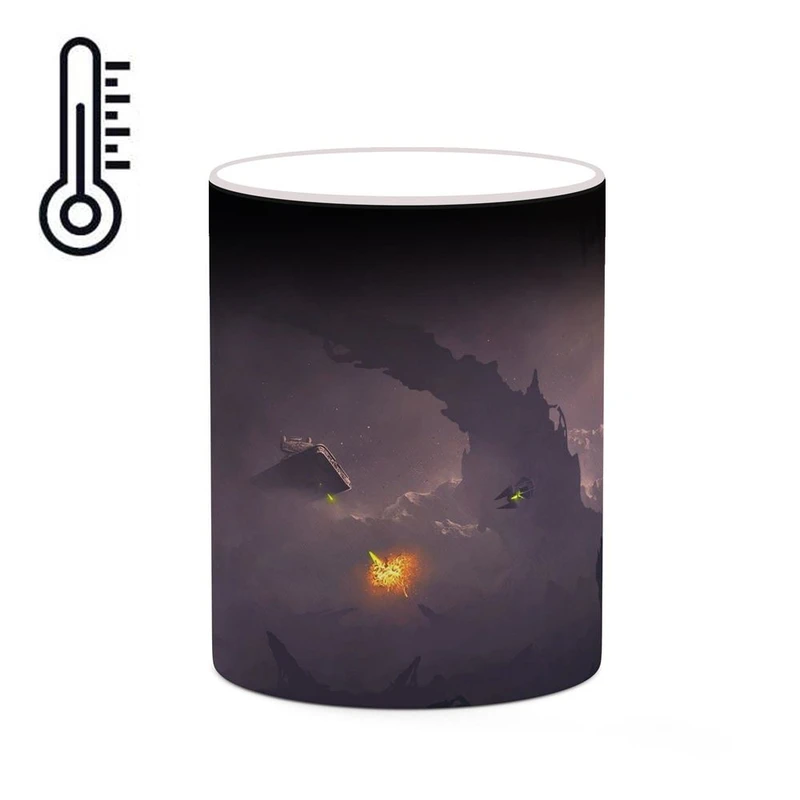 ماگ حرارتی کاکتی مدل بازی جنگ ستارگان Star Warsː TIE Fighter کد mgh30354