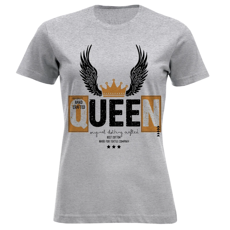 تی شرت زنانه مدل F920 QUEEN