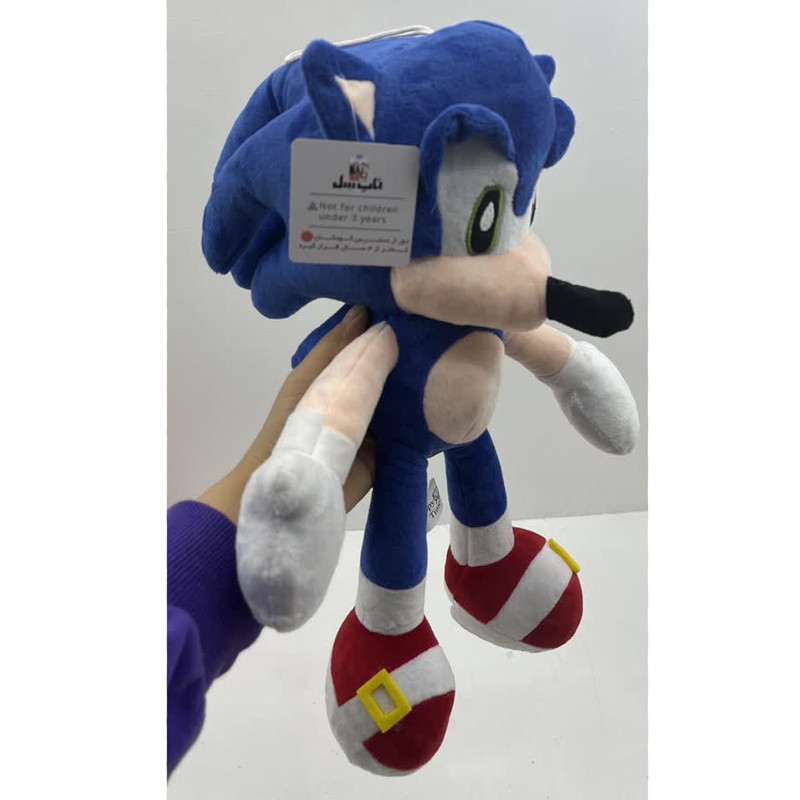 عروسک ناب سل مدل پولیشی سونیک ارتفاع 40 سانتی متر