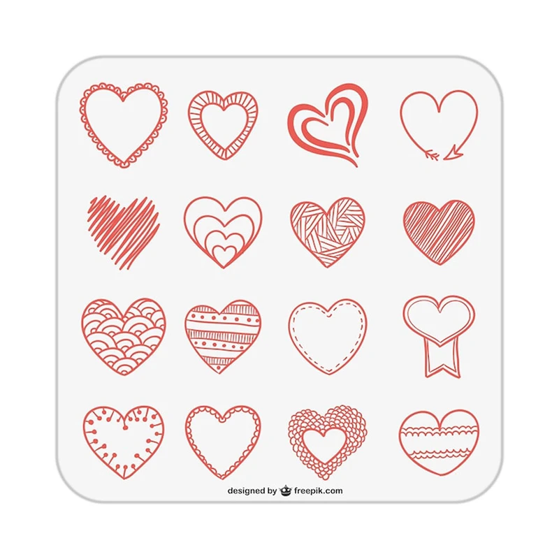 زیر لیوانی کاکتی طرح عاشقانه مدل mp37793