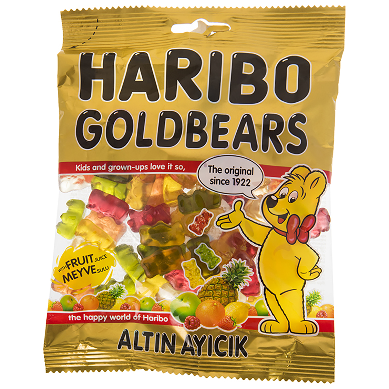 پاستیل هاریبو مدل Golden Bears مقدار 130 گرم